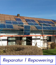 photovoltaik repowering reparatur